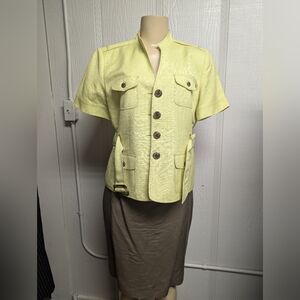 Vintage two-piece skirt set